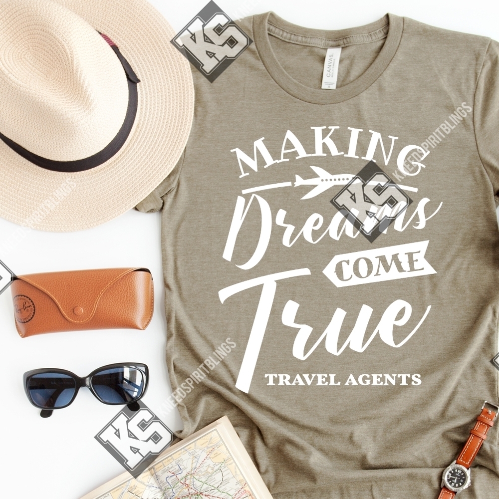 Making Dreams Come True Travel Agent‎ Tee